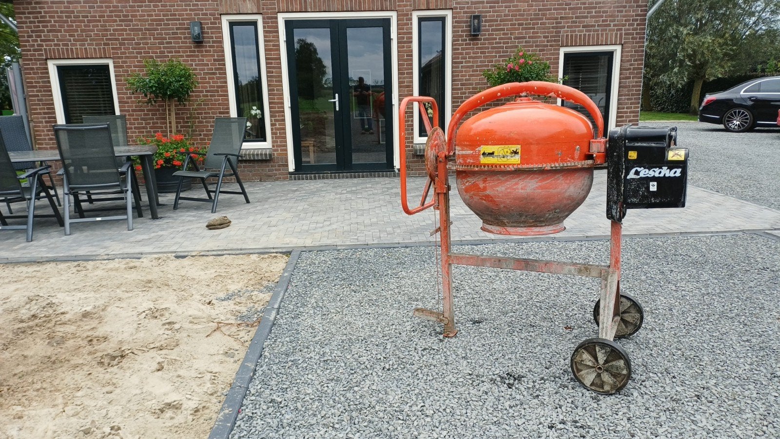 Te koop een nette lescha betonmolen / Cementmolen, Ophalen