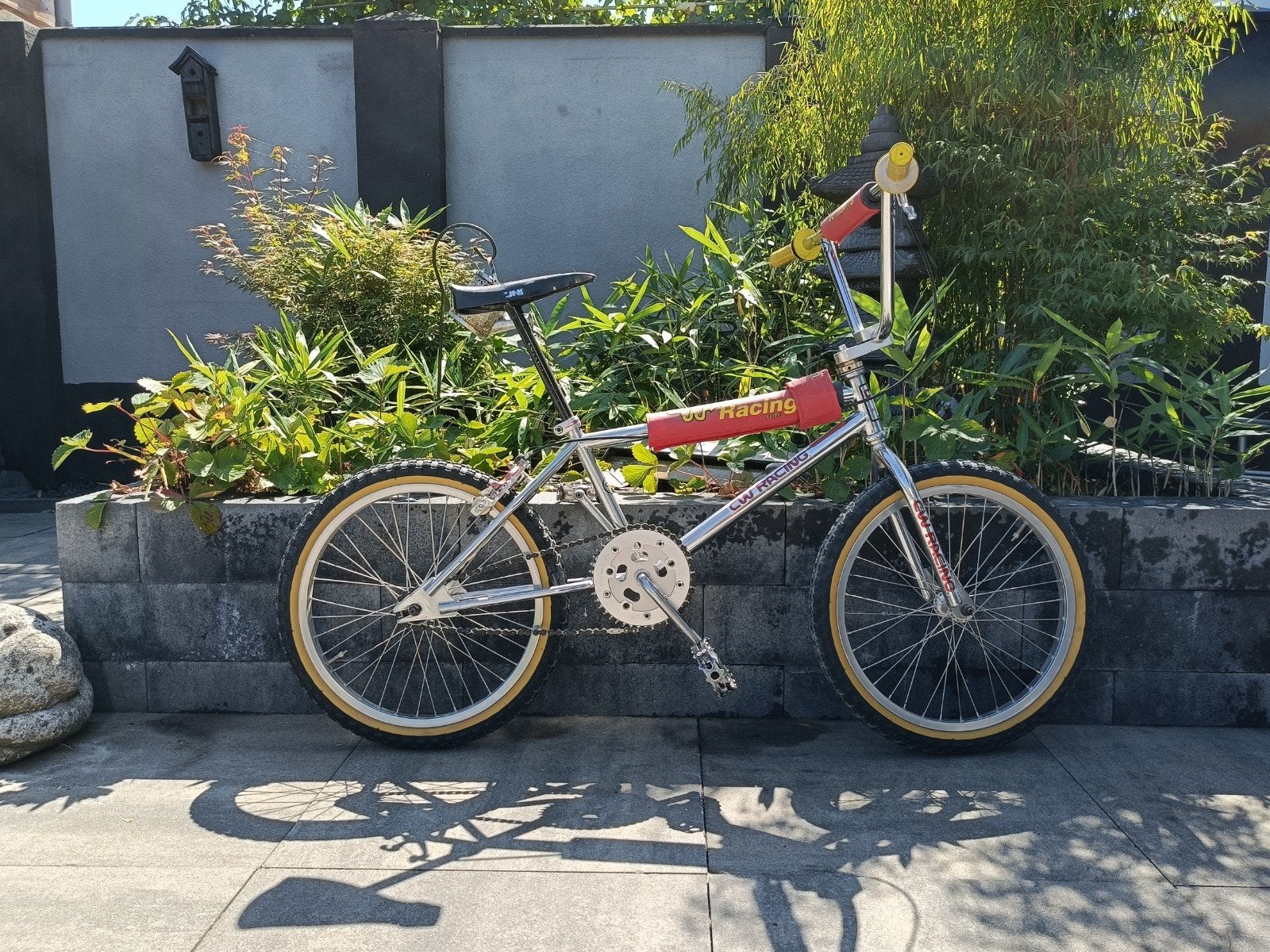 CW racing ZX uit 1982 oldschool bmx, Ophalen, Gebruikt, Velgrem, 20 tot 24 inch