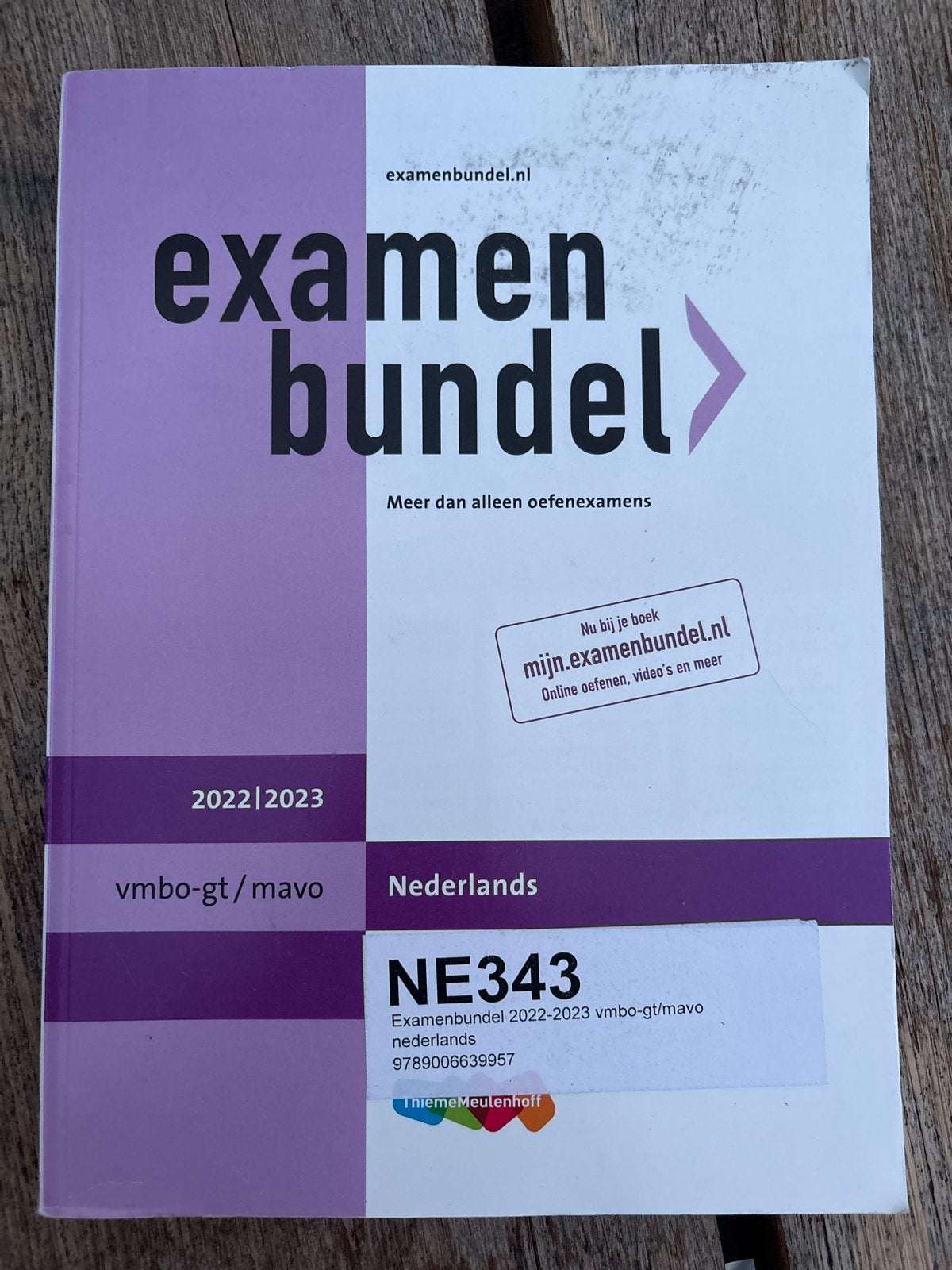 Examenbundel Nederlands VMBO-GT/MAVO 2022/2023, Boeken, Ophalen of Verzenden, Zo goed als nieuw, VMBO, Nederlands