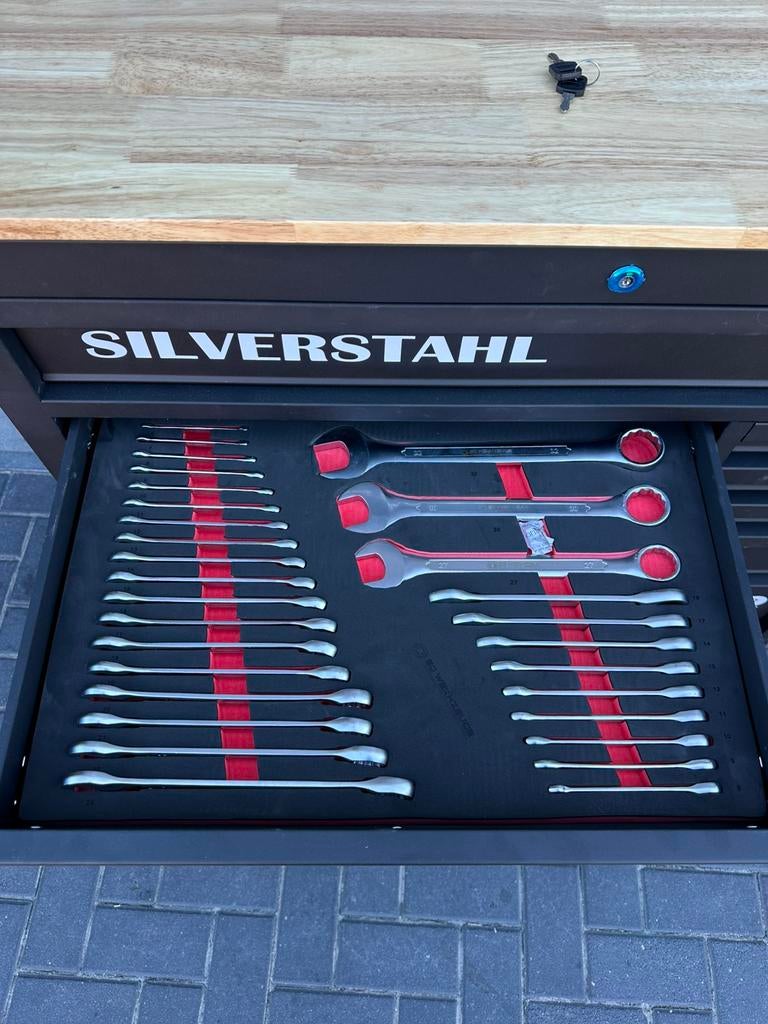 Silverstahl SV533 Profi Line Gereedschapswagen – 344-Delig, Ophalen, Nieuw