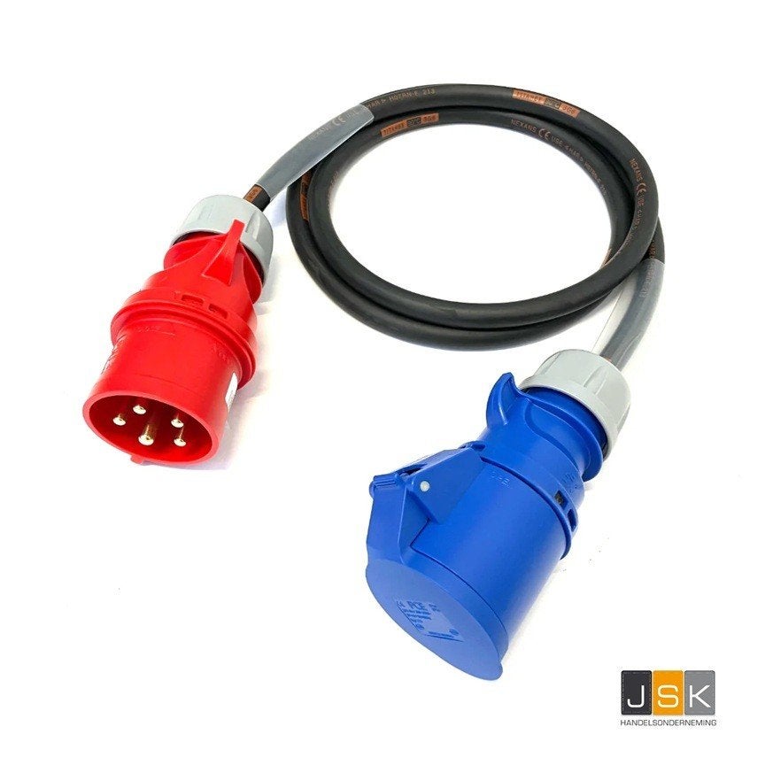325>323 - Airco (kabel)adapter verloop 32A 5-pins, Ophalen of Verzenden, Nieuw, Wandairco, 3 snelheden of meer