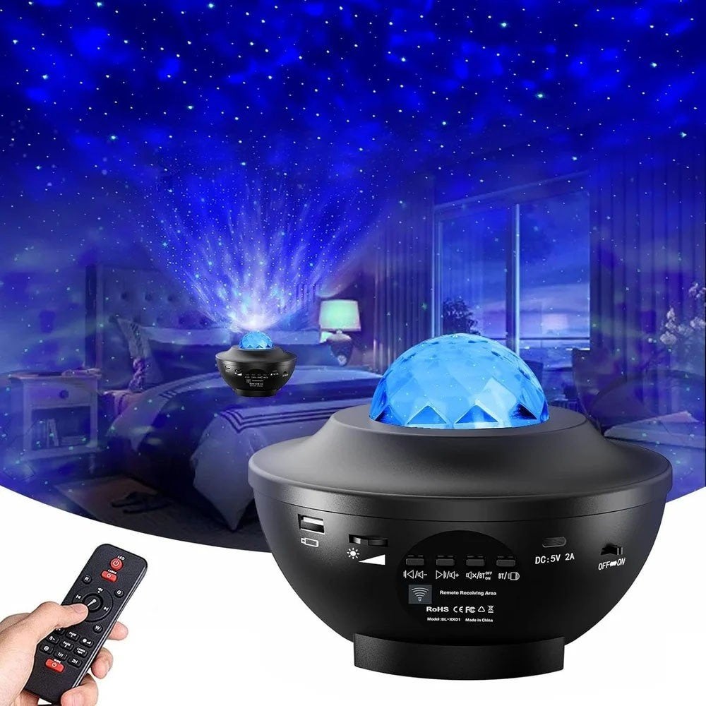 Starry Projector Light AC6921 met Bluetooth, USB & Dimmer, Muziek en Instrumenten, Licht en Laser, Ophalen of Verzenden, Zo goed als nieuw