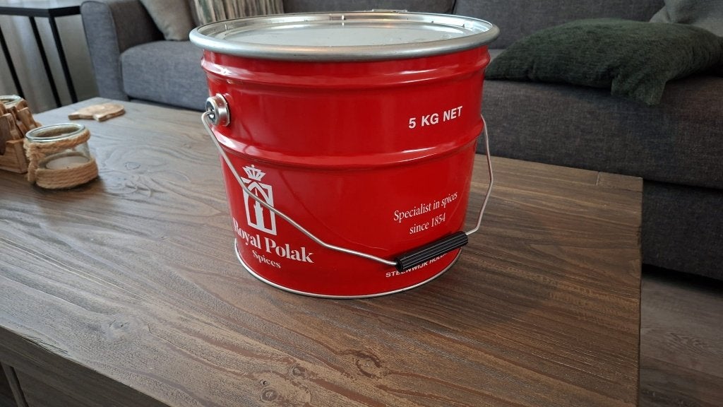 Polak blik 5kg, Verzamelen, Ophalen of Verzenden, Gebruikt, Overige