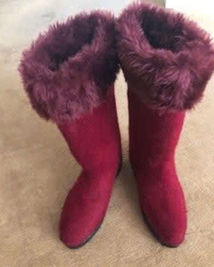 Valenki vilten winterlaarzen, maat 39., Hoge laarzen, Verzenden, Nieuw, Rood