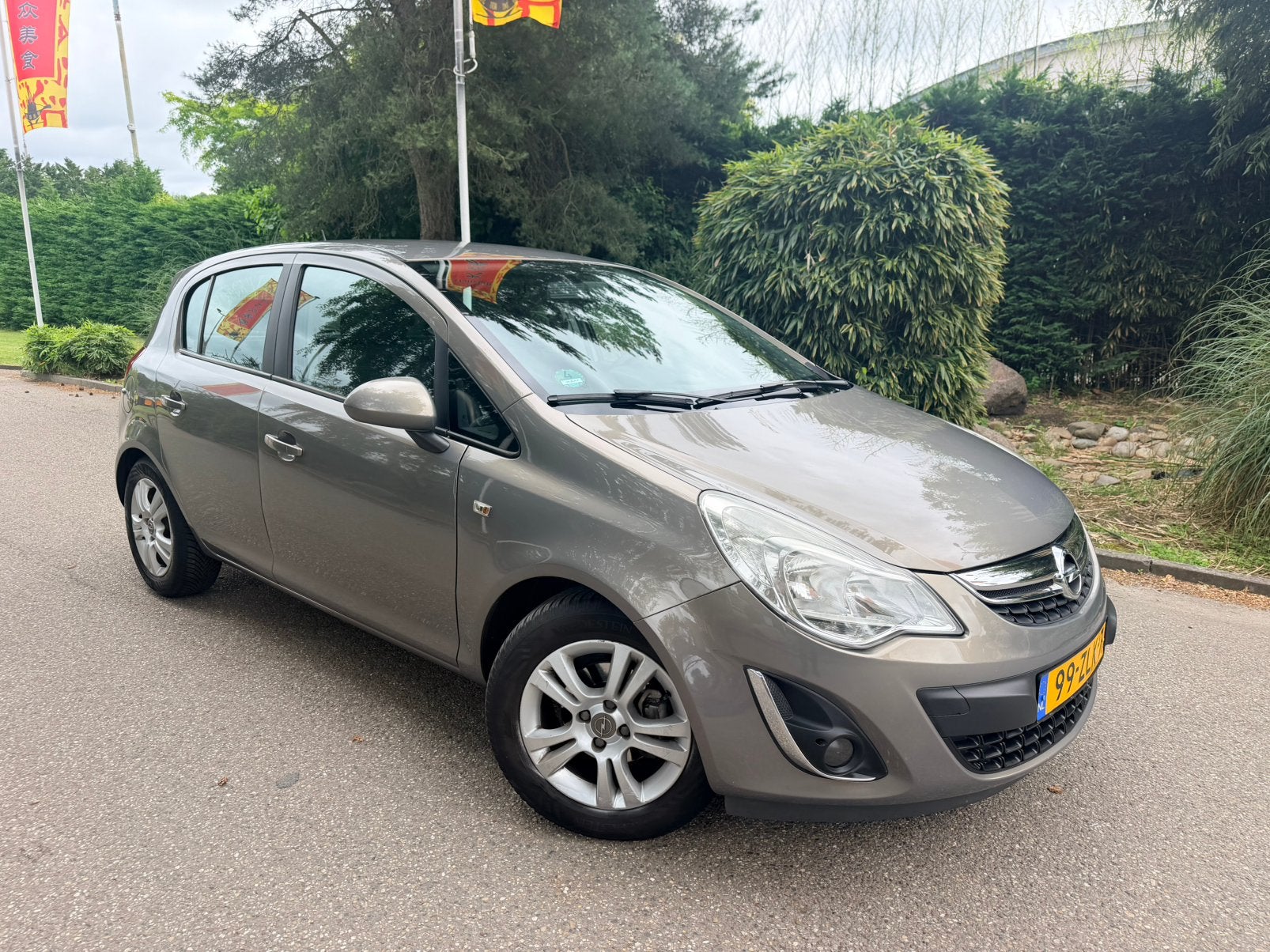Opel Corsa 1.3 Cdti 95pk 5D Airco UNIEK 118123 km NAP, Voorwielaandrijving, Zwart, Bruin, Bedrijf
