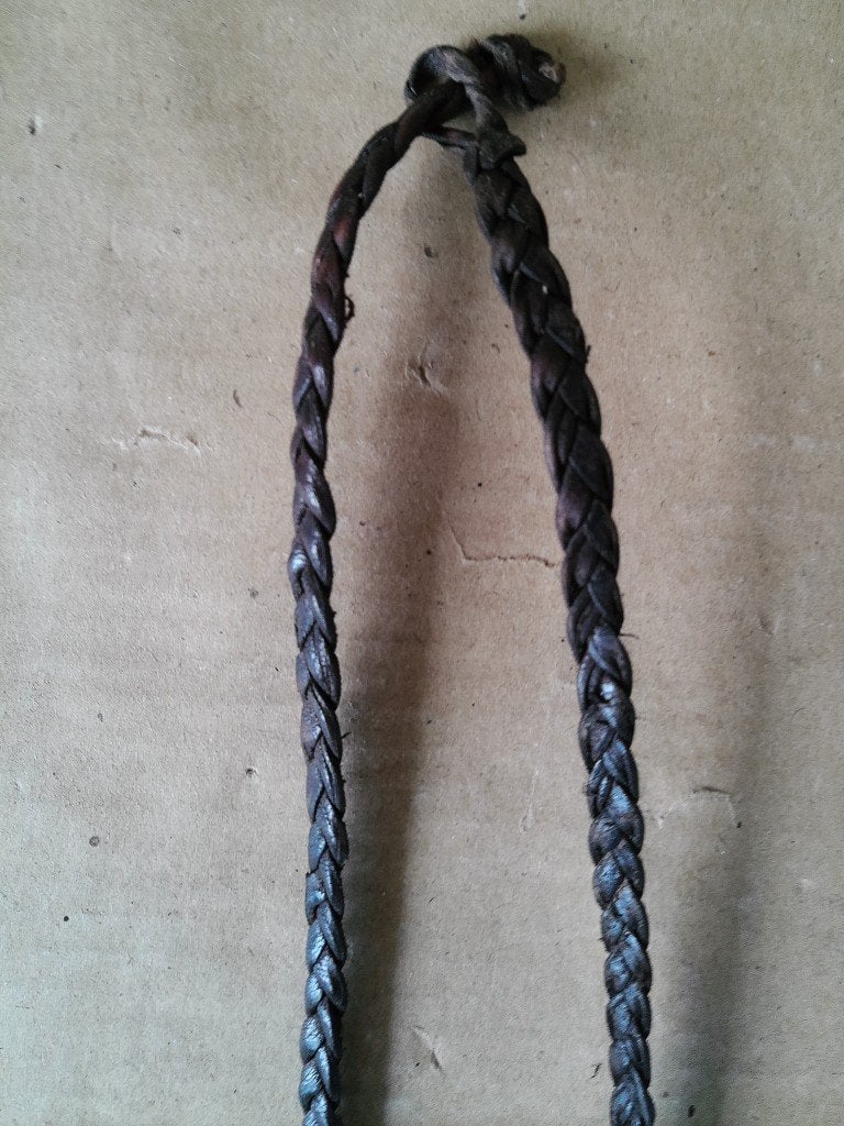 Curiosa Afrikaanse amulet ketting kauri schelp volkskunst, Ophalen of Verzenden