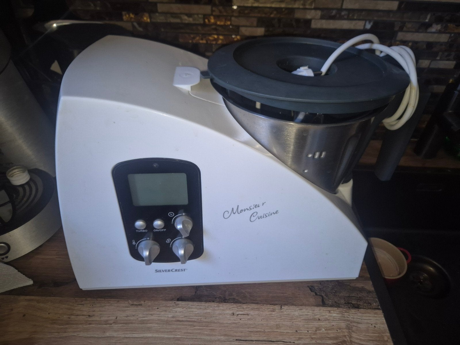 Silvercrest Monsieur Cuisine Keukenmachine met kookfunctie, Gebruikt, Verzenden, 3 snelheden of meer, 2 tot 3 liter