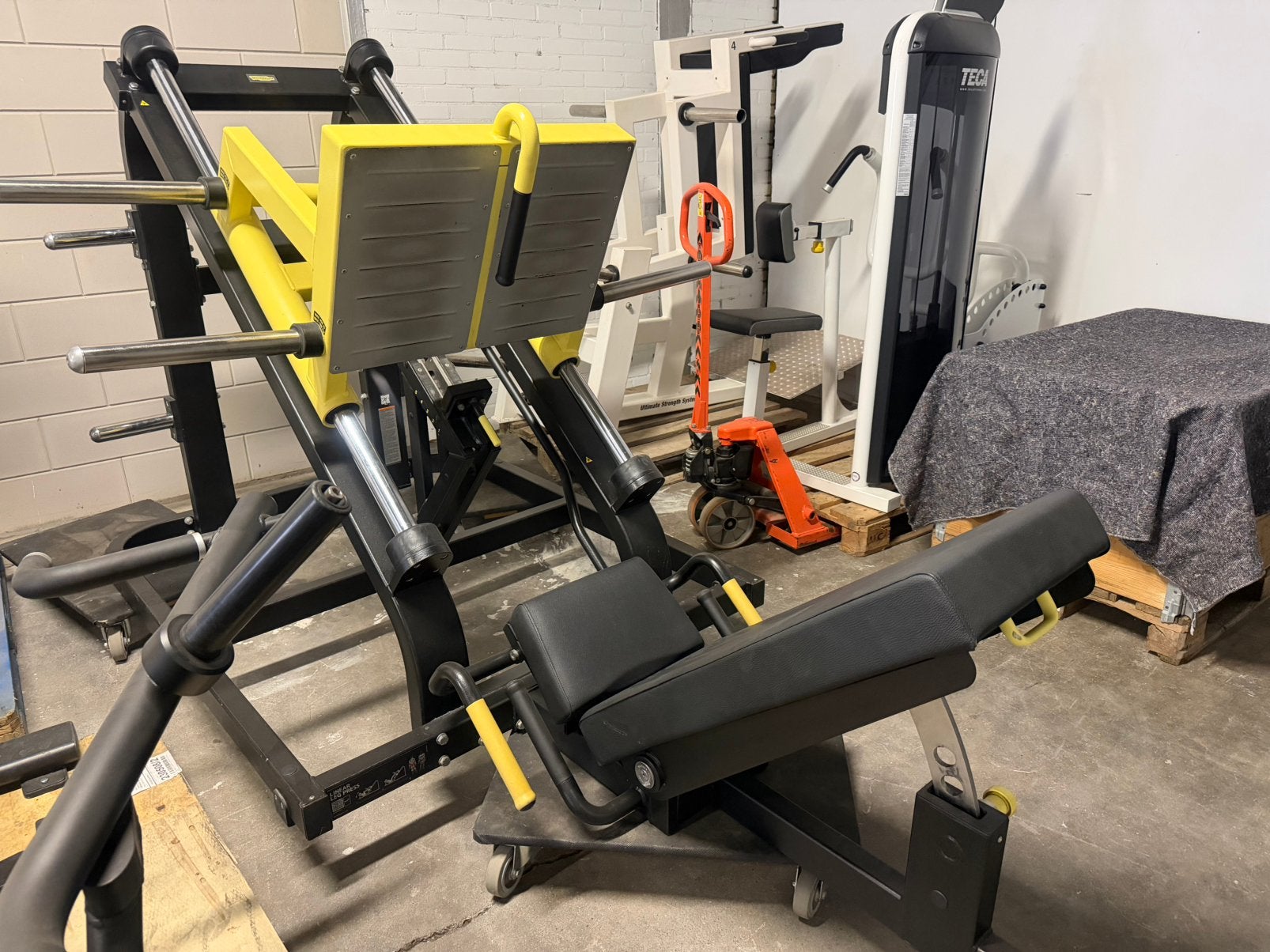 Technogym Pure Linear Leg Press, Ophalen, ., Overige typen, Benen
