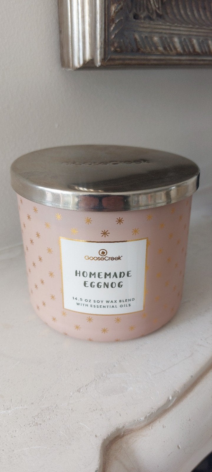 Goose Creek Homemade Eggnog Scented Candle, Overige merken, Nieuw, Ophalen of Verzenden, Glas