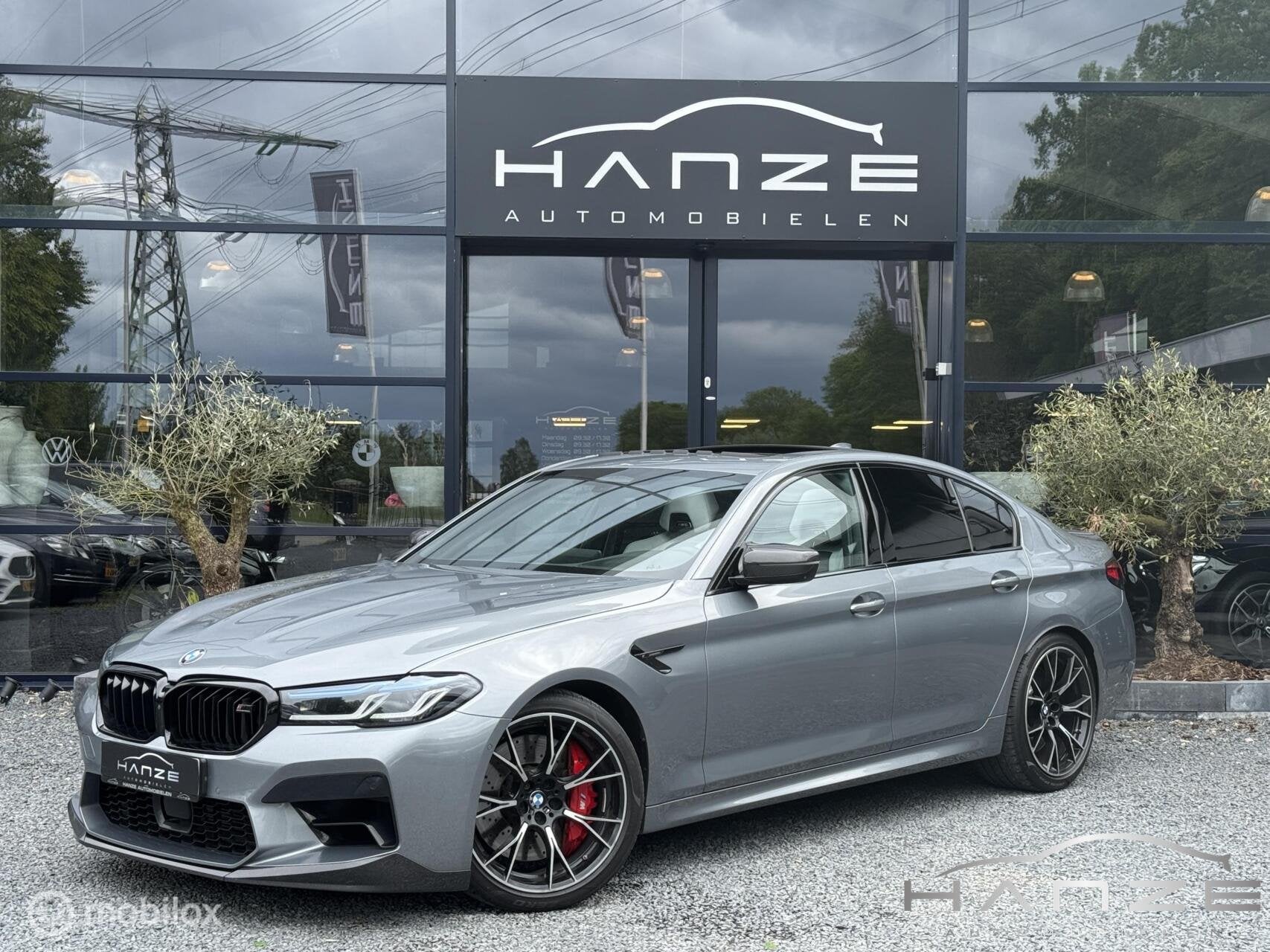 BMW M5 Competition 4.4 V8|Pano|H&K|ACC|Lane|HUD|Carbon|360, Automaat, Dealer onderhouden, Gebruikt, 8 cilinders