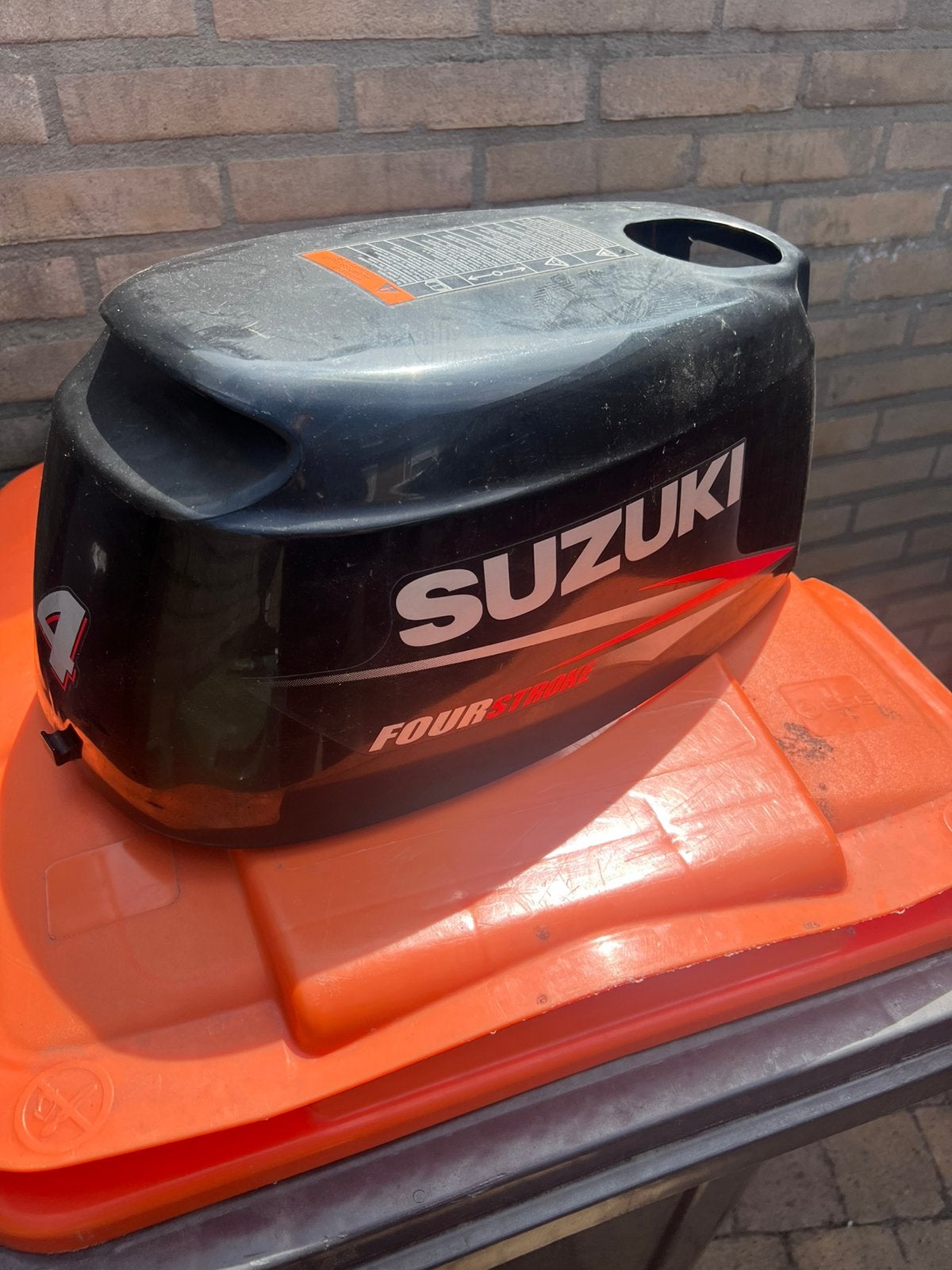 buiten boor kap 4 pk in top staat.    79€, Watersport en Boten, Ophalen of Verzenden, Zo goed als nieuw, Motor en Techniek, Zeilboot of Motorboot