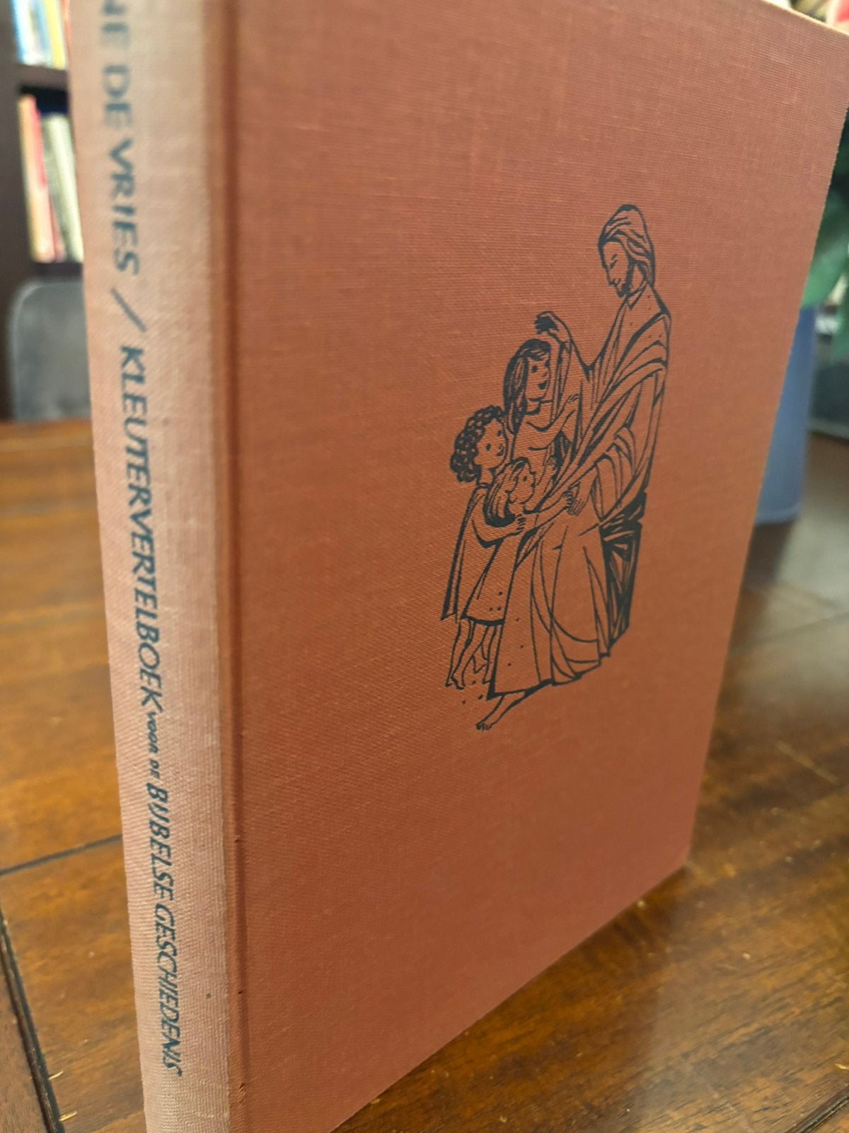 KINDERBIJBEL / KLEUTERVERTELBOEK OT EN NT ANNE DE VRIES foto, Boeken, Ophalen of Verzenden, Zo goed als nieuw