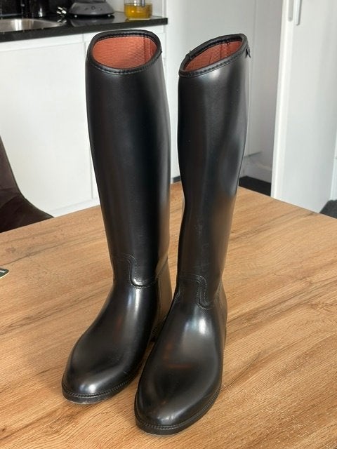 Paardrijlaarzen maat 37 - Equithème "Riding", Dieren en Toebehoren, Paardrijkleding, Kinderen, Ophalen of Verzenden, Zo goed als nieuw