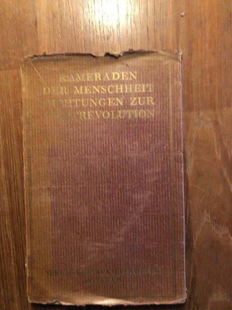 Zeldzaam. Literatuur 1919 Kameraden der Menschheit,, Verzenden, Ernst Toller e.a
