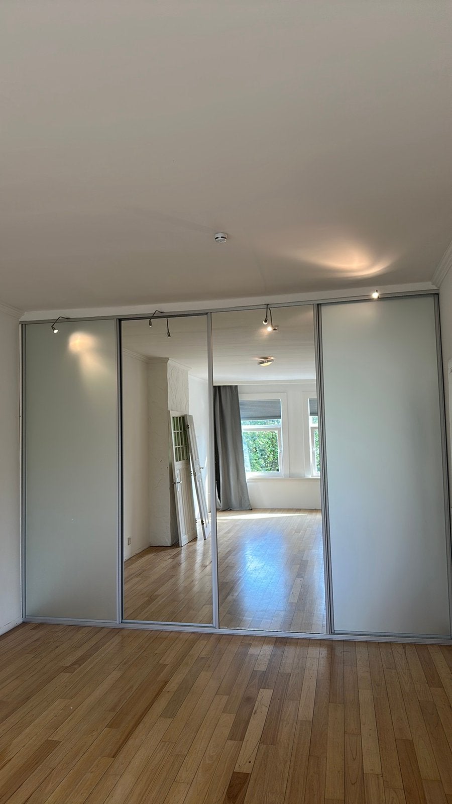 Inbouwkastenwand schuifdeuren & spiegels IKEA Stolmen, Huis en Inrichting, Kasten | Kledingkasten, Ophalen, Zo goed als nieuw