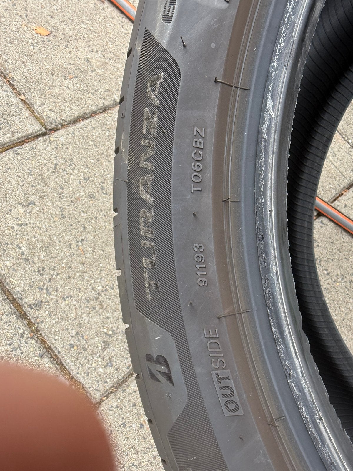 Nieuwe Mercedes band, Ophalen, Zo goed als nieuw