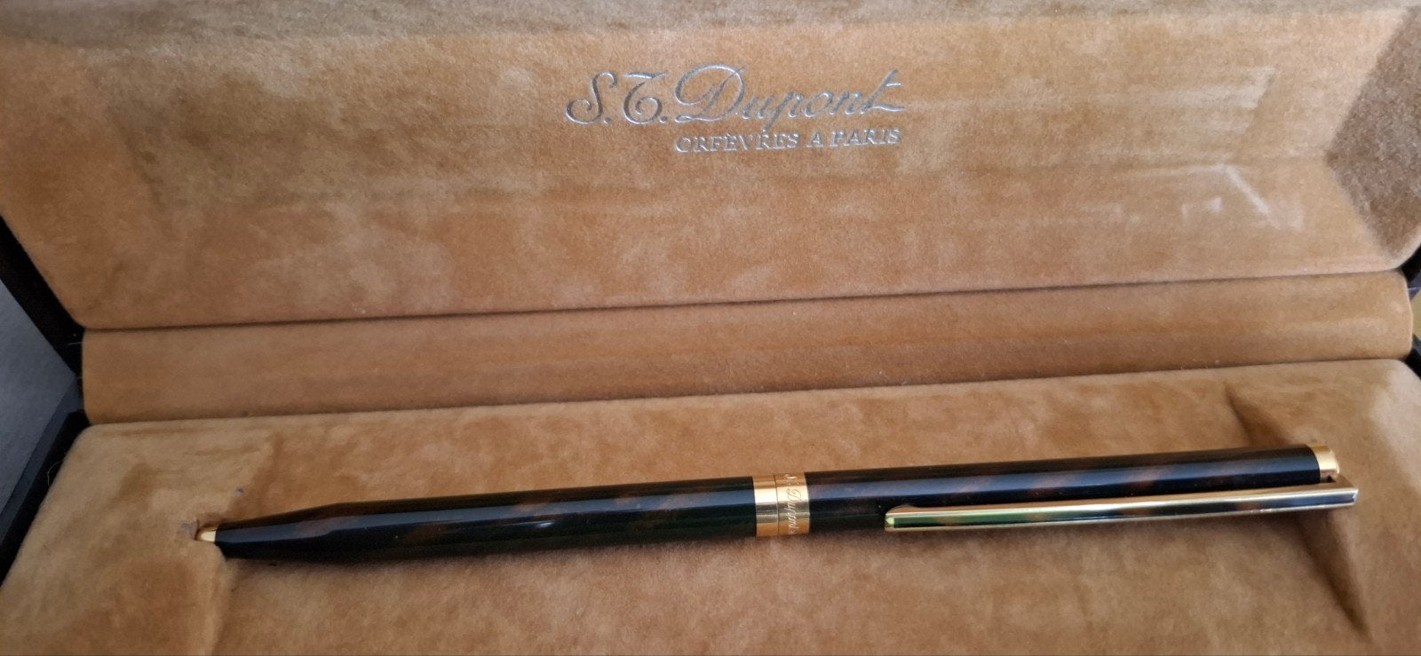 S.T. Dupont Balpen in originele doos, Verzamelen, Ophalen of Verzenden