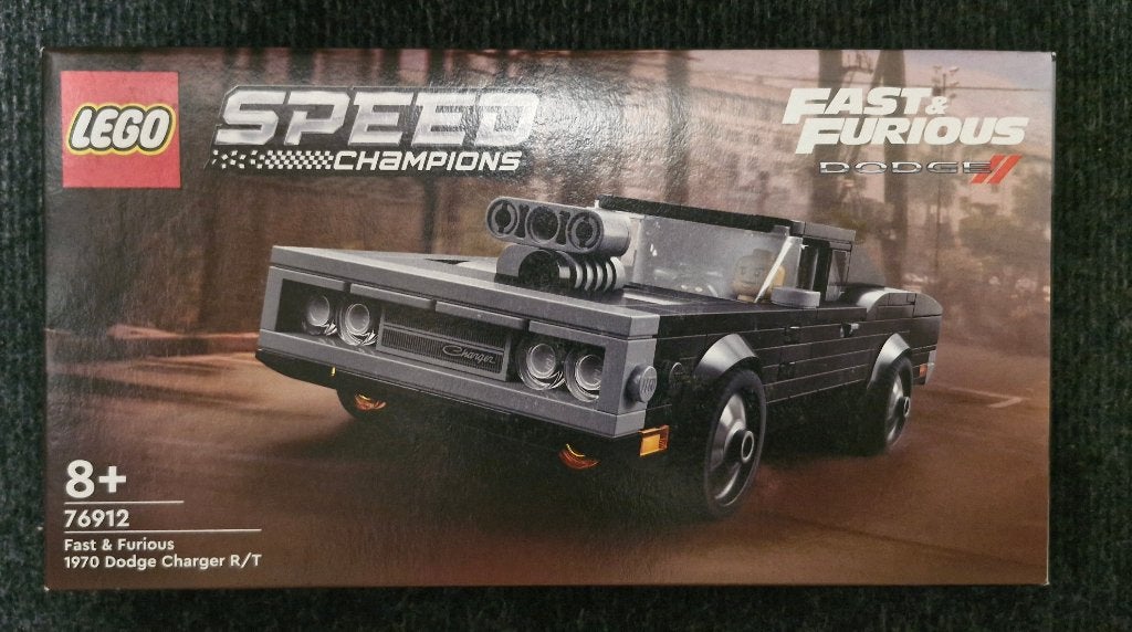 Lego Speed Champions 1970 Dodge Charger R/T (76912), Lego, Nieuw, Complete set, Compleet