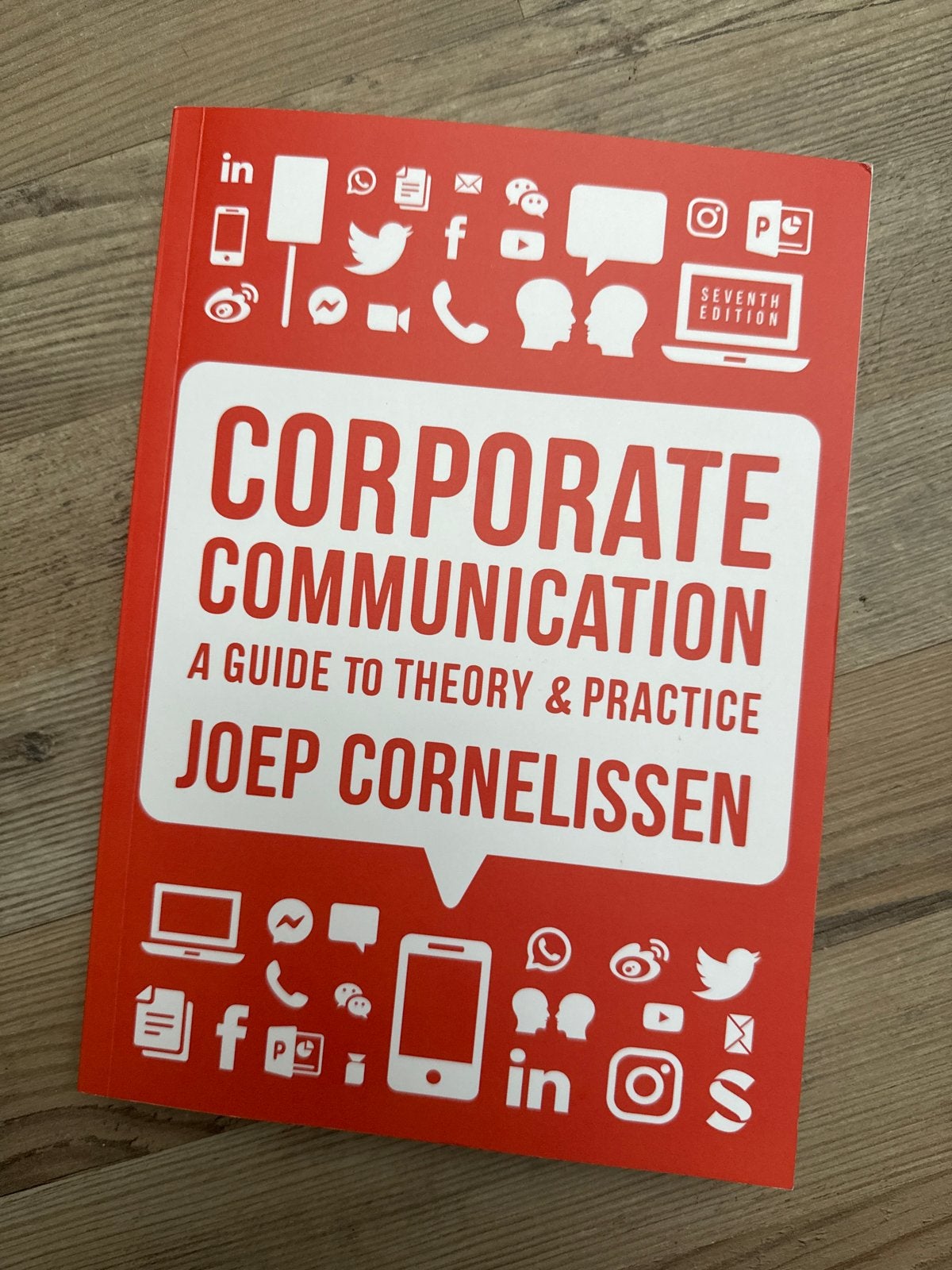 Corporate Communication – Joep Cornelissen | 7e editie, Ophalen of Verzenden, Zo goed als nieuw, Economie en Marketing