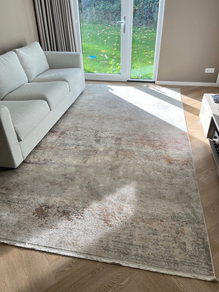 Vloerkleed Brinker Ensuite beige/off white 240x340, Huis en Inrichting, Ophalen, 200 cm of meer, Zo goed als nieuw, 200 cm of meer
