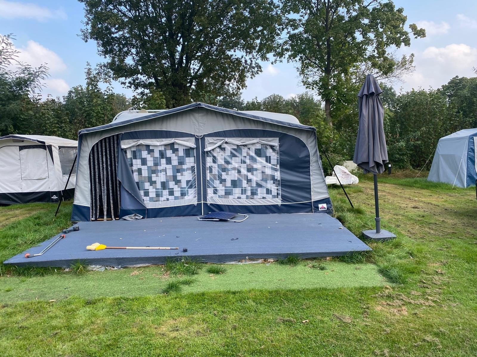 Voortent voor caravan - Omloopmaat 12, Ophalen, Gebruikt, Ten Cate All Season 200g/m2, Dorema