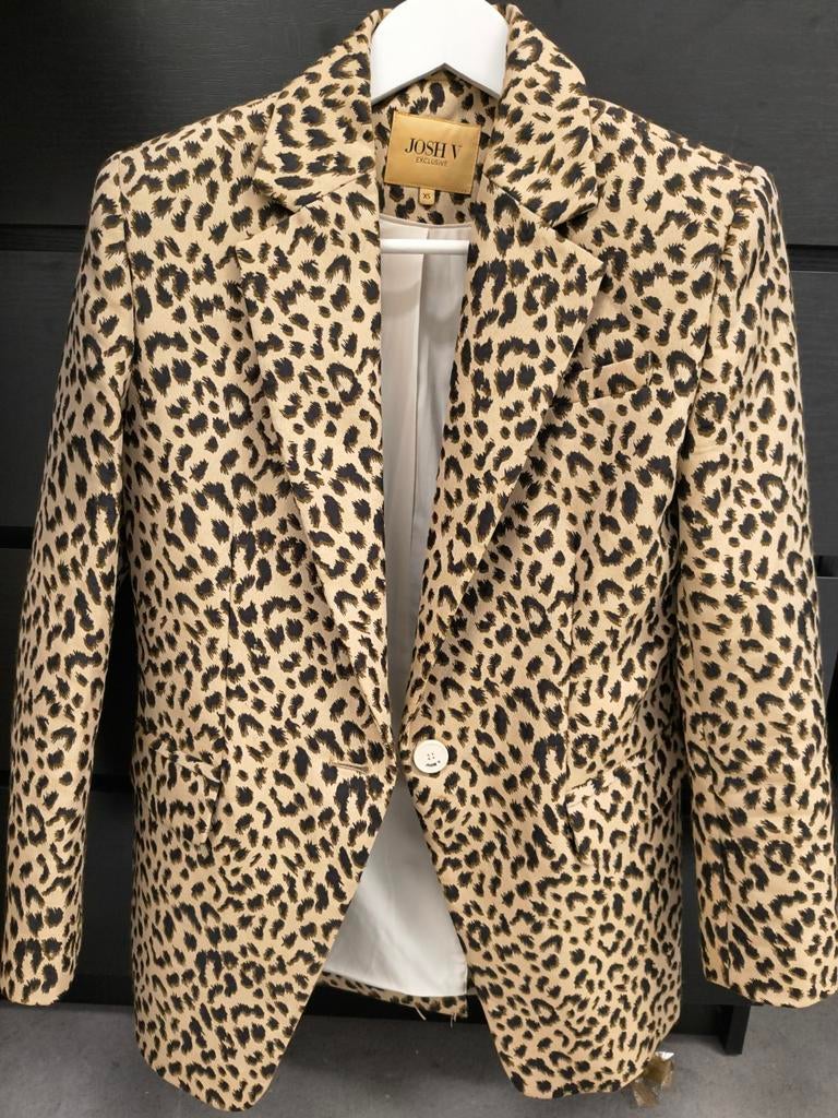 Josh V colbertje blazer maat XS Exclusive, Beige, Ophalen of Verzenden, Zo goed als nieuw, Jasje