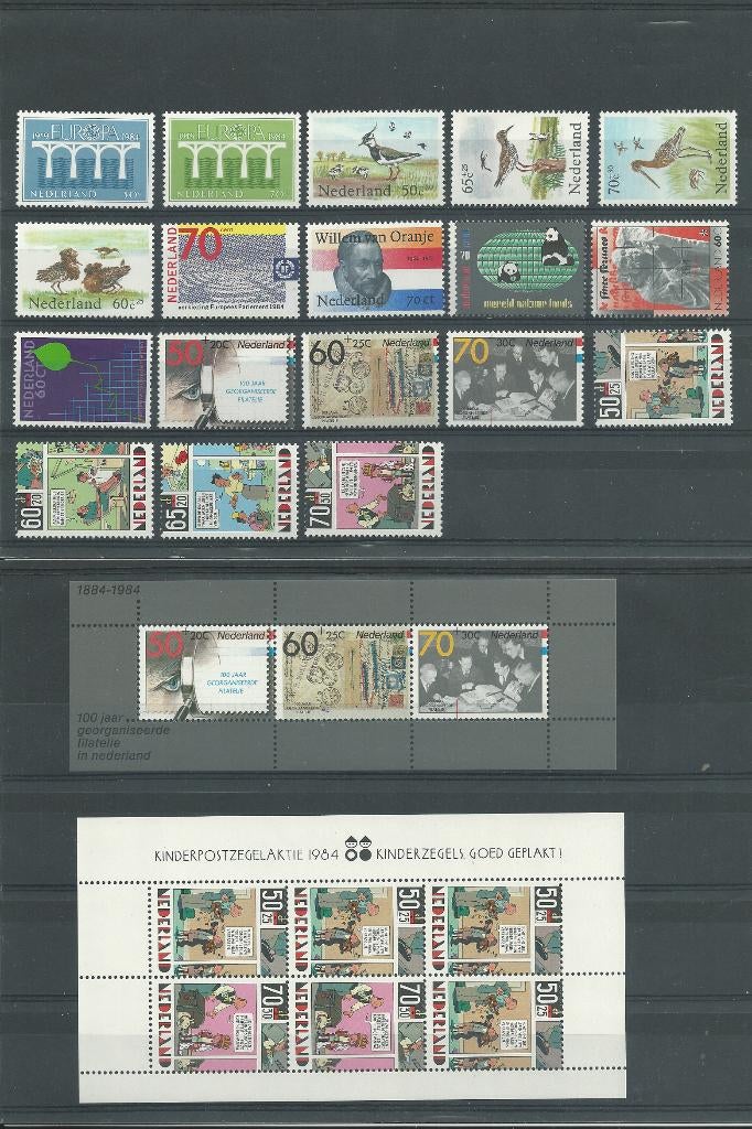 Nederland, Complete Jaargang 1984, Postfris., Postzegels en Munten, Postzegels | Nederland, Postfris, Na 1940, Verzenden
