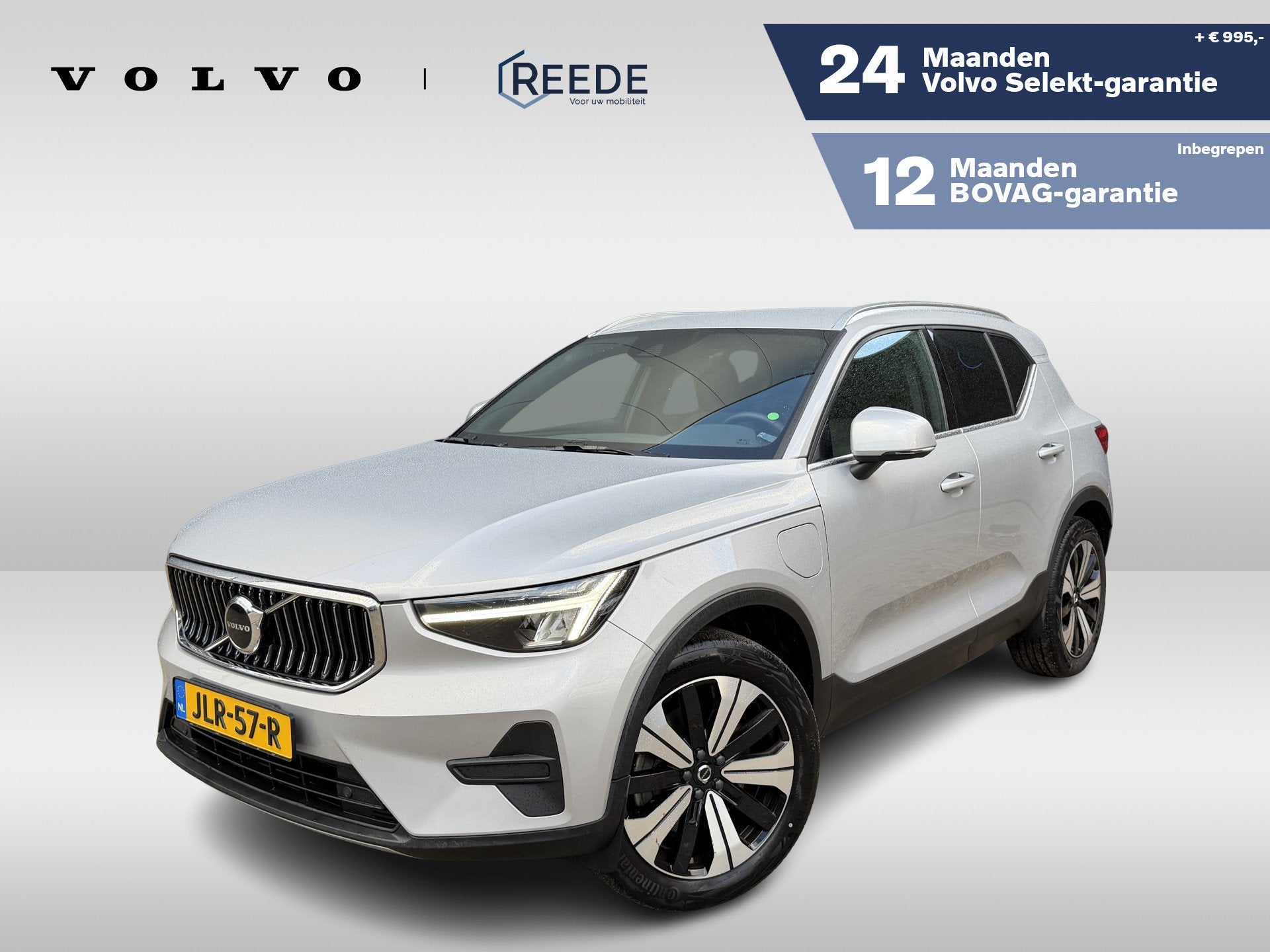 Volvo XC40 1.5 T4 Plug-in hybrid Core Bright 19 inch | Camer, Auto's, 12 maanden, 1800 kg, Zwart, Bedrijf