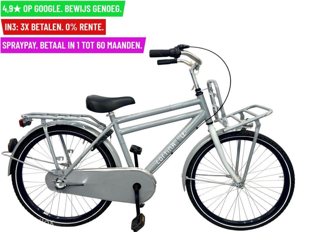 Jongensfiets Cortina U4 24"/41cm/3ver - Garantie/Levering, Fietsen en Brommers, Fietsen | Heren | Herenfietsen, Overige merken