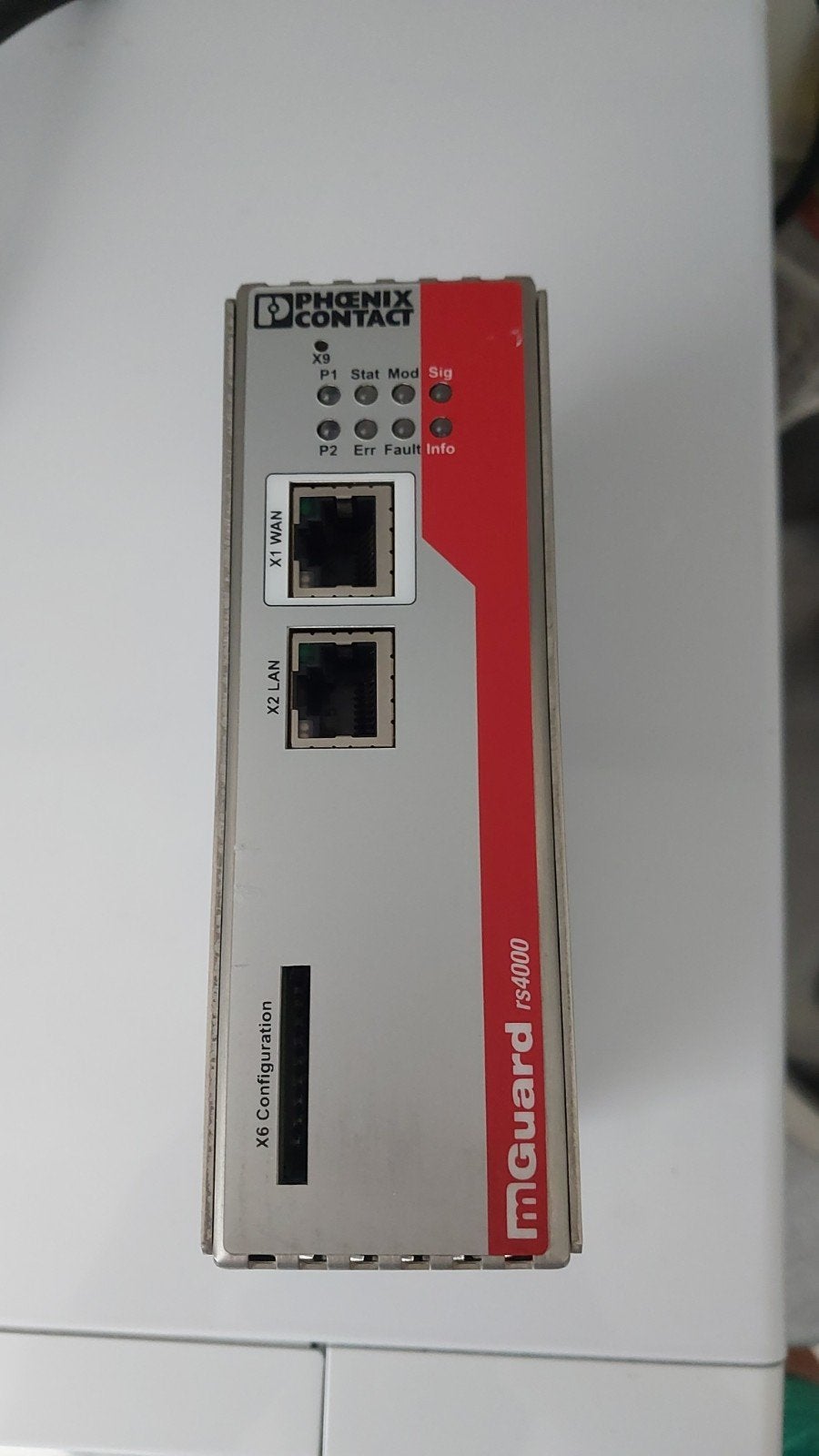 Phoenix Contact FL MGUARD RS4000 VPN Router, Computers en Software, Routers en Modems, Ophalen of Verzenden, Zo goed als nieuw