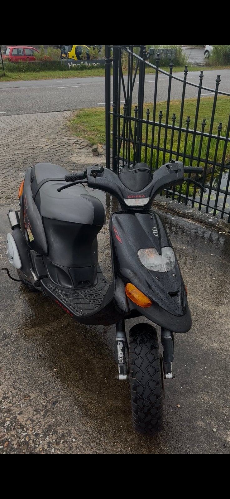 Gilera Stalker 50cc Dubbeldisc NETTE STAAT, Fietsen en Brommers, Scooters | Piaggio, Zo goed als nieuw, Overige modellen, Tweetakt