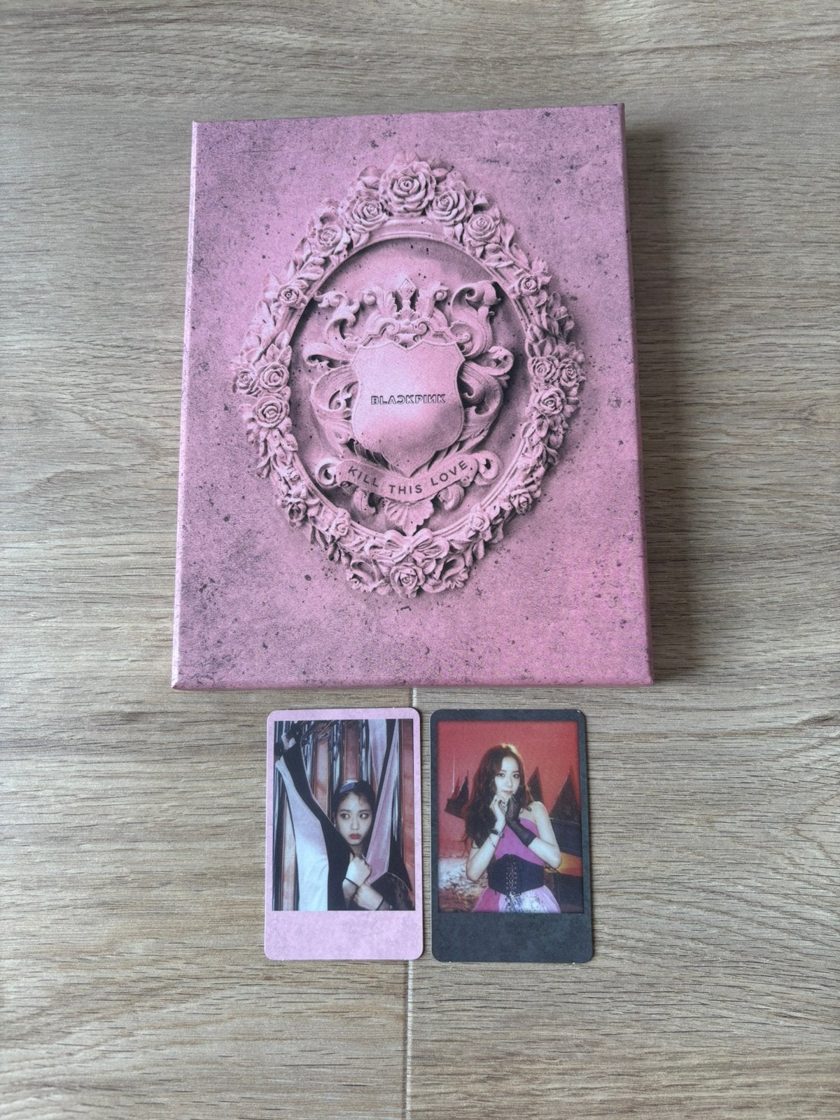 blackpink album + jisoo photocard kill this love kpop k.pop, Ophalen of Verzenden, Zo goed als nieuw, Foto of Kaart