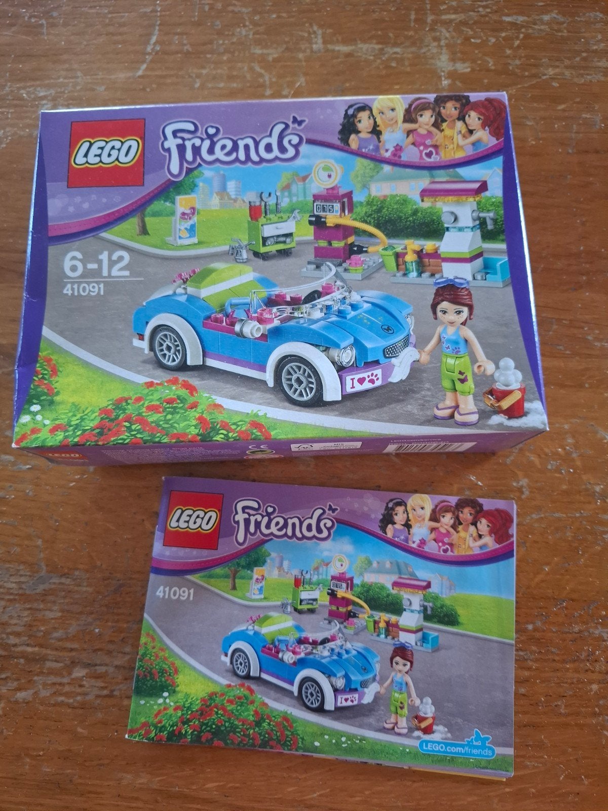 lego friends sportwagen, Verzenden, Zo goed als nieuw