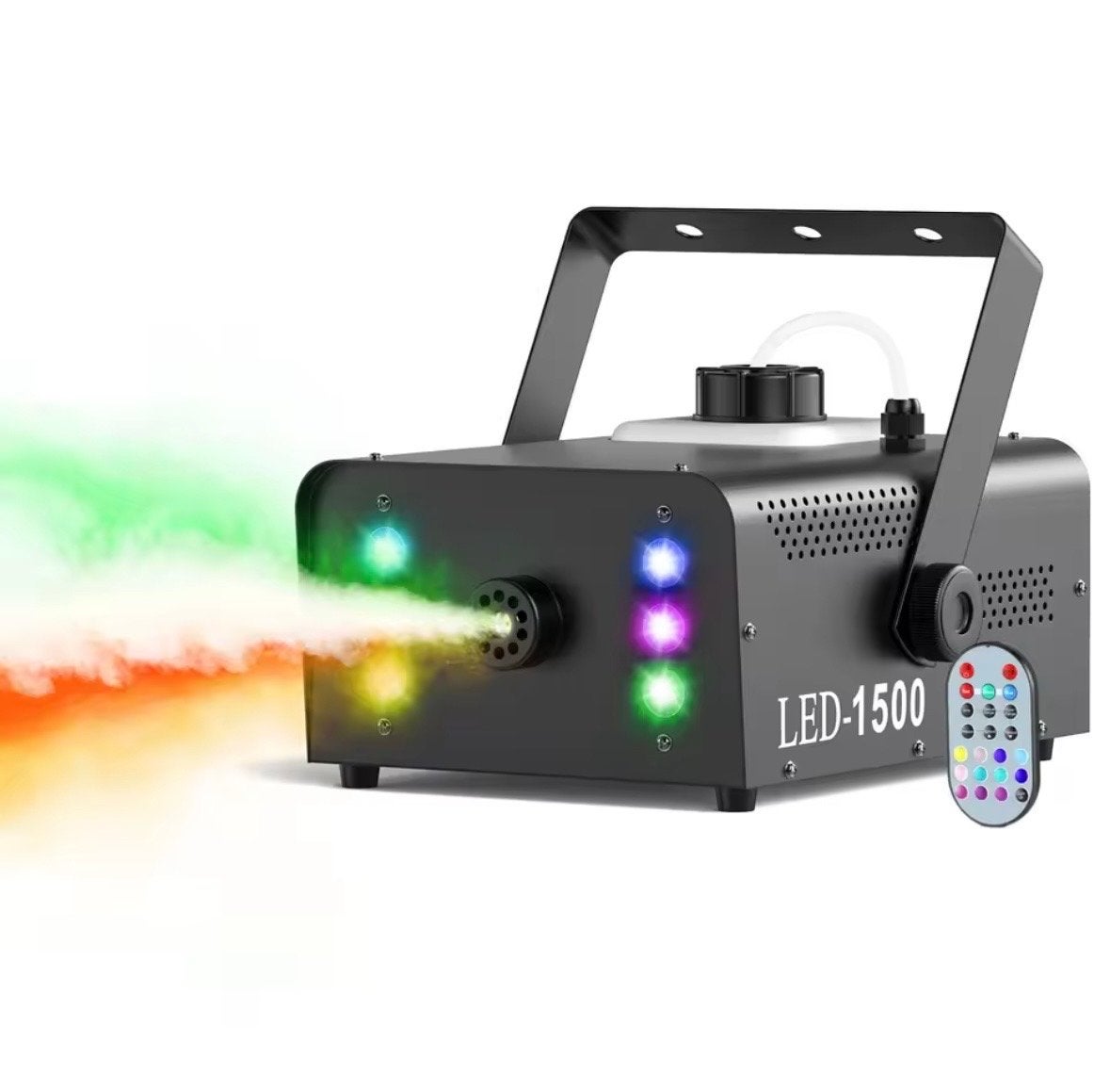 Rookmachine 1500W met LED verlichting en afstandsbediening, Rookmachine, Nieuw, Ophalen of Verzenden, RP