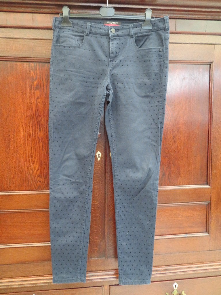 Dames jeans  Scotch & Soda maat 31/34 Z.G.A.N. met sterren, Blauw, Scotch & Soda, Ophalen of Verzenden, Zo goed als nieuw