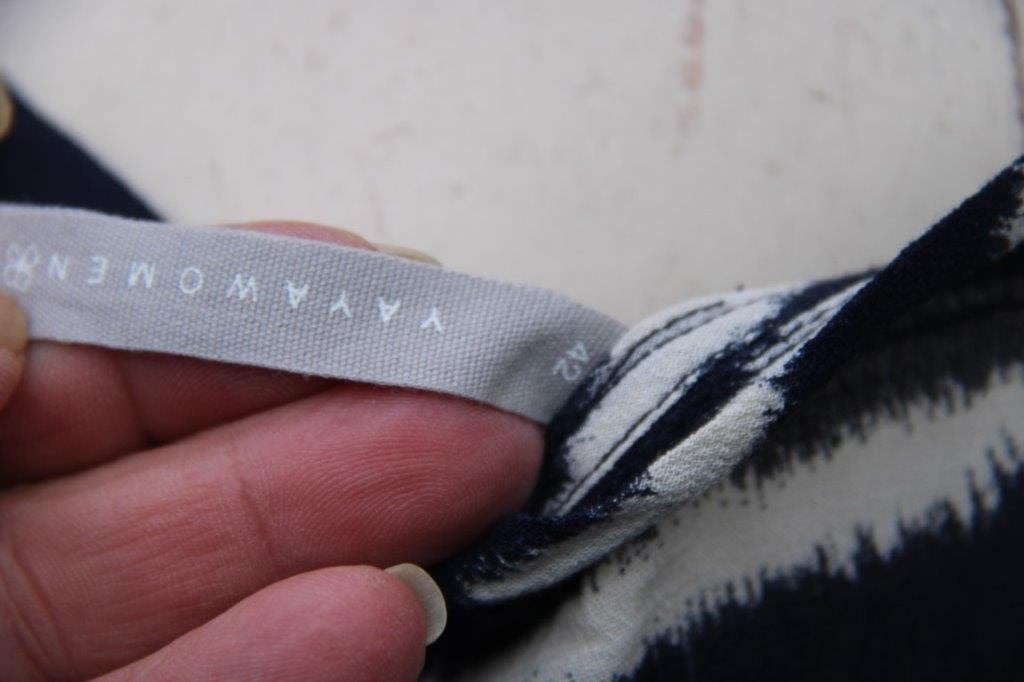 Tuniek donkerblauw/ creme Yaya mt 42 Vaste prijs AANBIEDING, Blauw, Maat 42/44 (L), Ophalen of Verzenden, Zo goed als nieuw