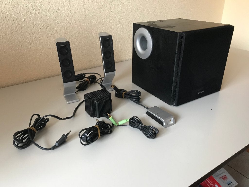 PC speakers, Computers en Software, Pc speakers, Ophalen, Gebruikt, Creative