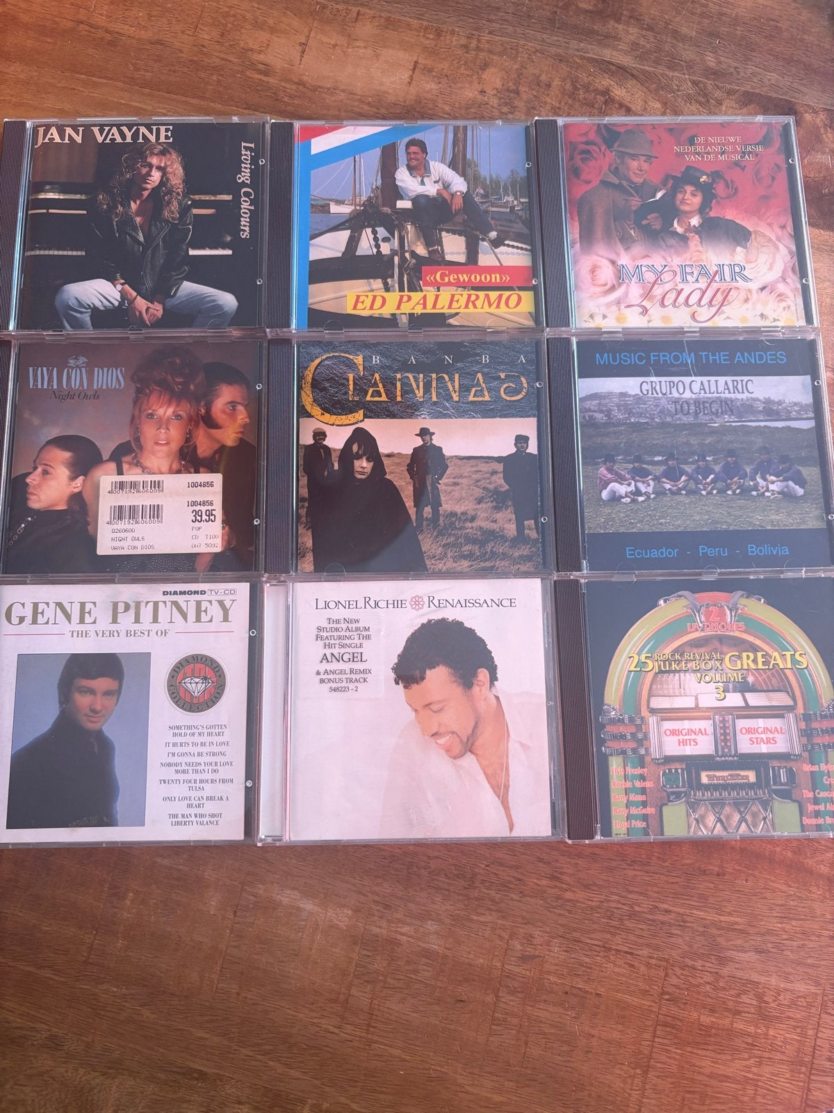 Diverse CD collectie: Pop, Schlager, Wereldmuziek (9 stuks), Gebruikt, Pop, Ophalen of Verzenden, Inclusief doosje
