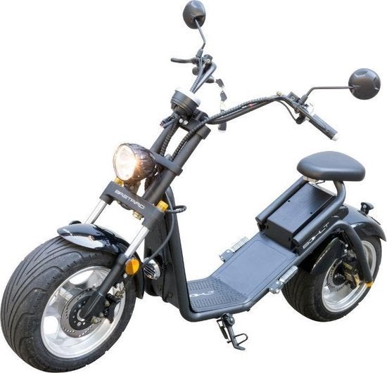 Scooter BOHLT Bastard RDW B Elektrische Scooter – Stoer,, Ophalen, Zo goed als nieuw, 30 tot 50 km per accu, Overige merken