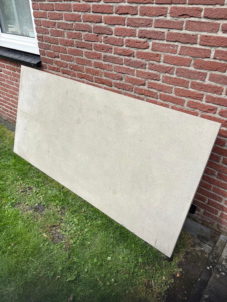 Composiet tafelblad 210x100 cm, Huis en Inrichting, Tafelonderdelen, Gebruikt, Tafelblad, 200 cm of meer, 100 tot 150 cm, Rechthoekig