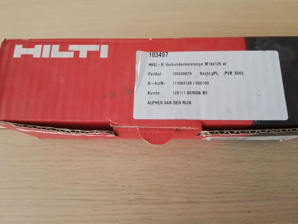 Te koop Hilti muuranker, Ophalen, Nieuw