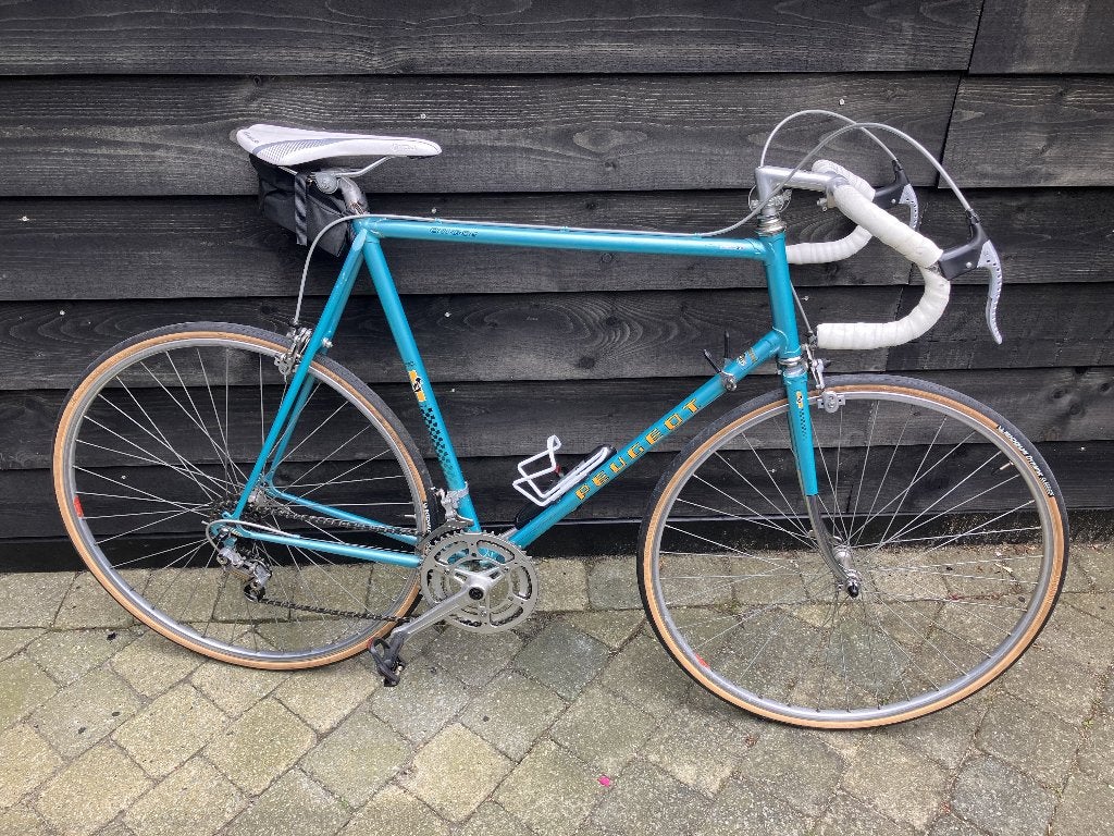 VINTAGE PEUGEOT COURSE RACE FIETS, Gebruikt, 10 tot 15 versnellingen, Aluminium, 57 tot 61 cm