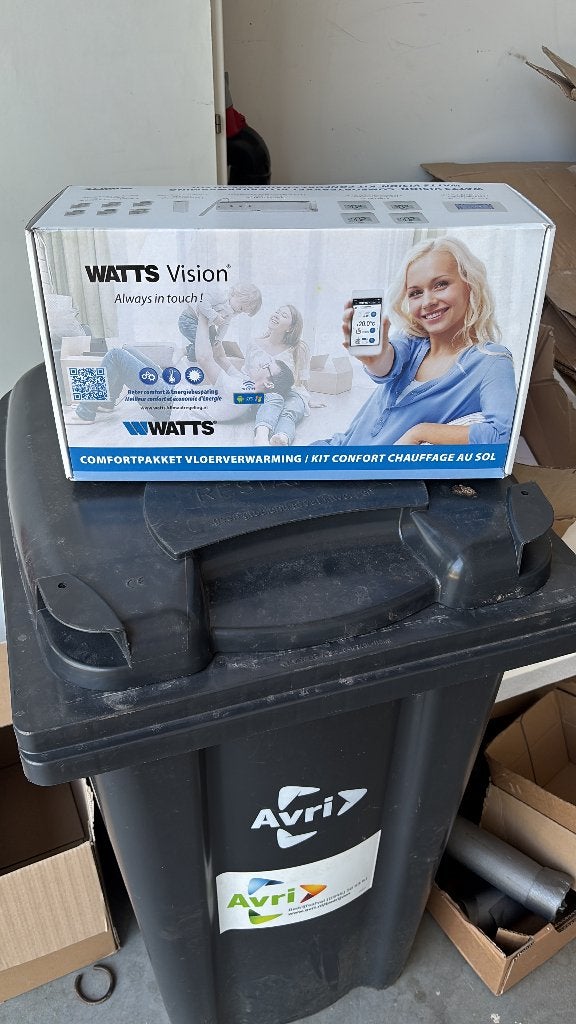 Watts Vision Comfortpakket voor vloerverwarming, Doe-het-zelf en Verbouw, Ophalen, Minder dan 30 cm, Overige typen, Nieuw