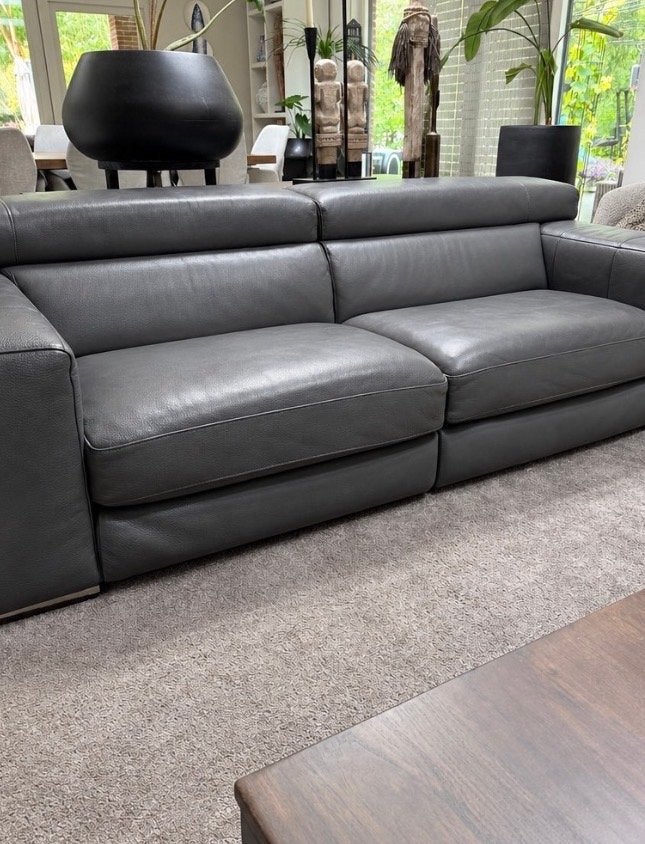 2 Natuzzi Nicolaus banken izgs 236 breed, 250 tot 300 cm, Gebruikt, Driepersoons, Ophalen of Verzenden