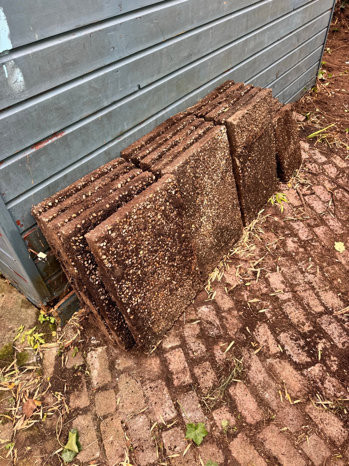 Grindtegels GRATIS  60x40 cm, Tuin en Terras, Gebruikt, Ophalen of Verzenden, Minder dan 5 m², Beton