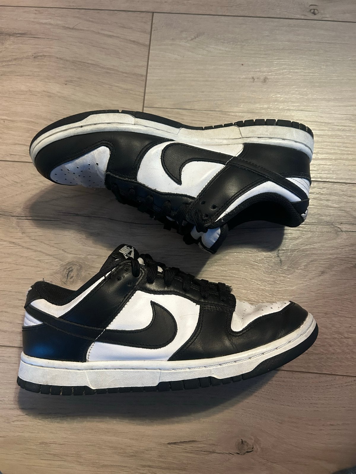 Nike Dunk Low Retro Sneakers, Ophalen of Verzenden, Gedragen, Zwart, Sneakers of Gympen