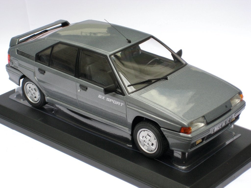 Citroen BX Sport grijs Renard 1985 Norev 1:18, Hobby en Vrije tijd, Modelauto's | 1:18, Ophalen of Verzenden, Nieuw, Auto, Norev