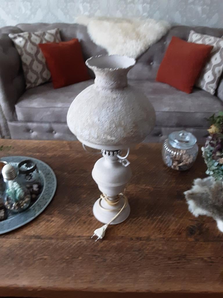 Leuk schemerlampje kapje gemaakt van beton loek, Ophalen of Verzenden