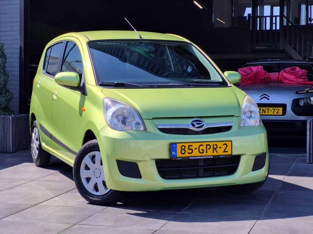 Daihatsu Cuore 1.0 Premium|Airco|El.Ramen|NAP|NW Koppeling, Voorwielaandrijving, Elektrische ramen, Stof, Huisgarantie
