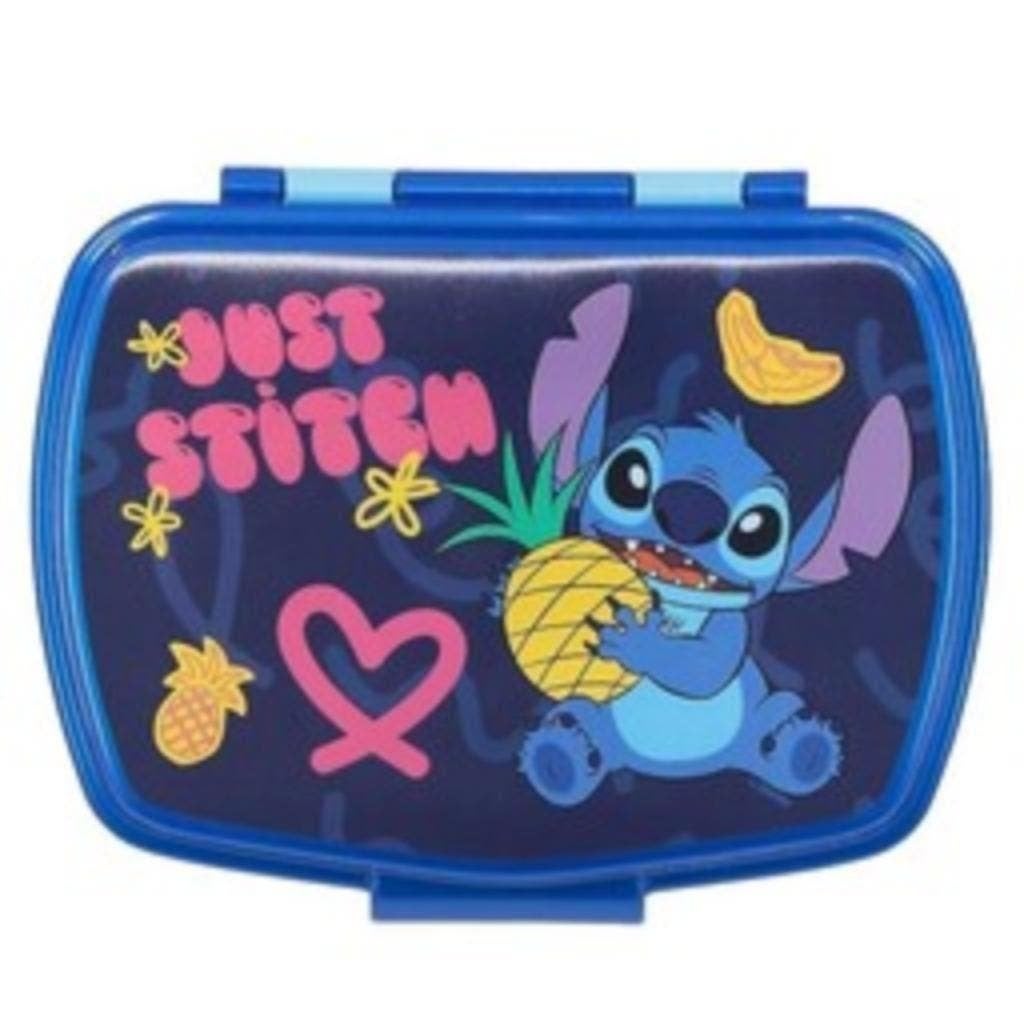 Stitch Broodtrommel / Brooddoos - Blauw - Disney lunchbox, Nieuw, Ophalen of Verzenden, Nvt, Nvt